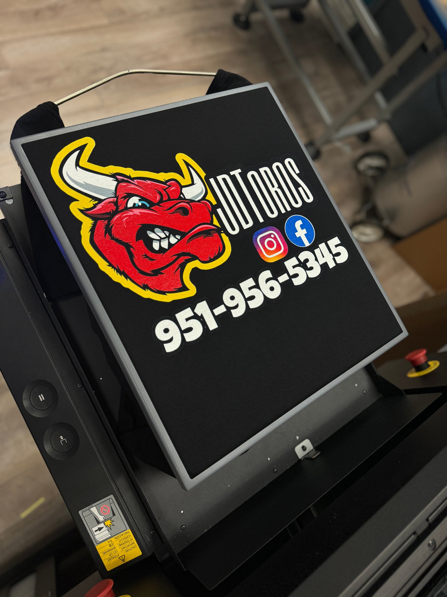 ( CUSTOM TEES ) PREMIUM ULTRA SOFT-Black COTTON TEE (6 oz.) HOUSE BRAND-DTG