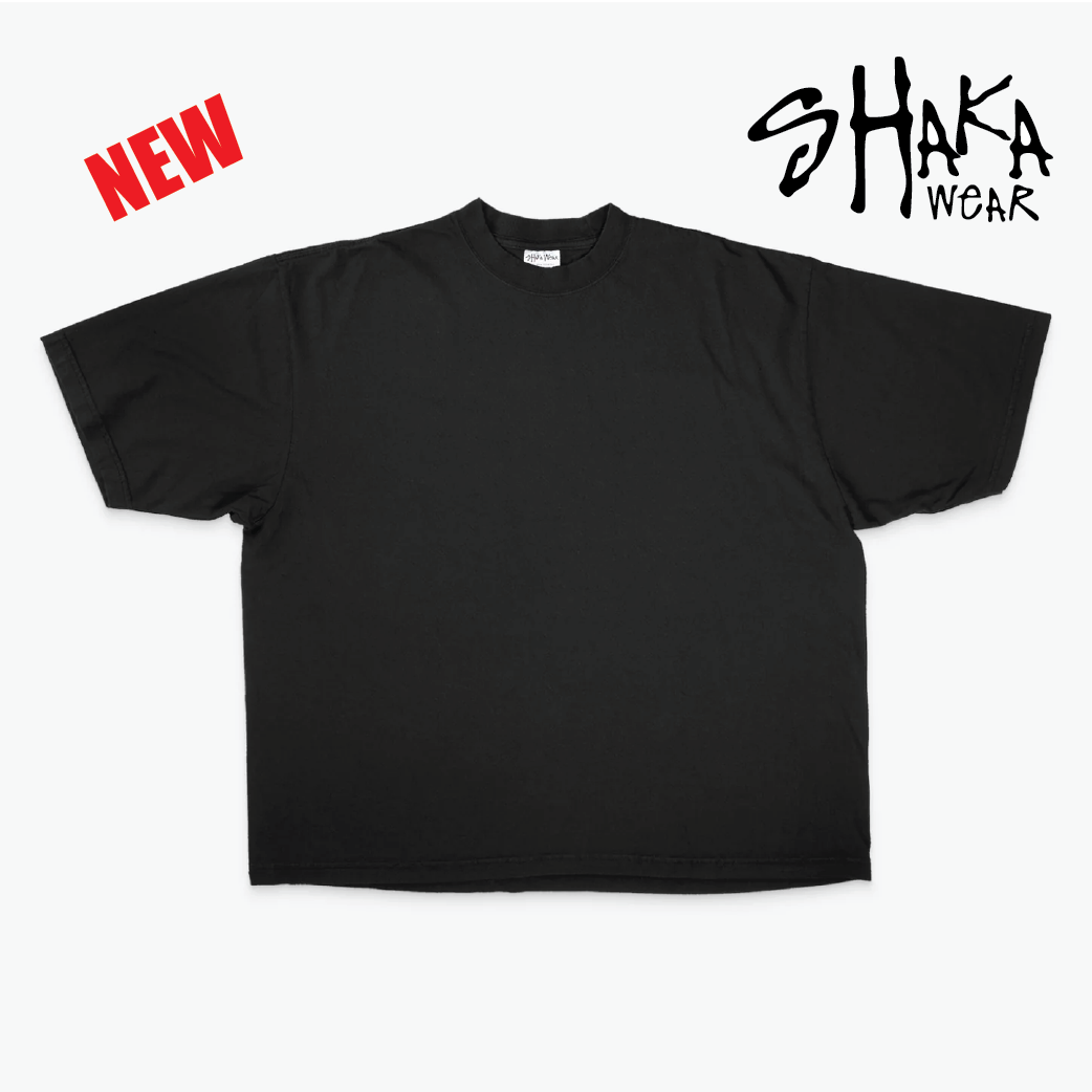 DTG Shaka Wear SHGD Unisex Garment-Dyed T-Shirt 7.5 oz.) 12 Color Options