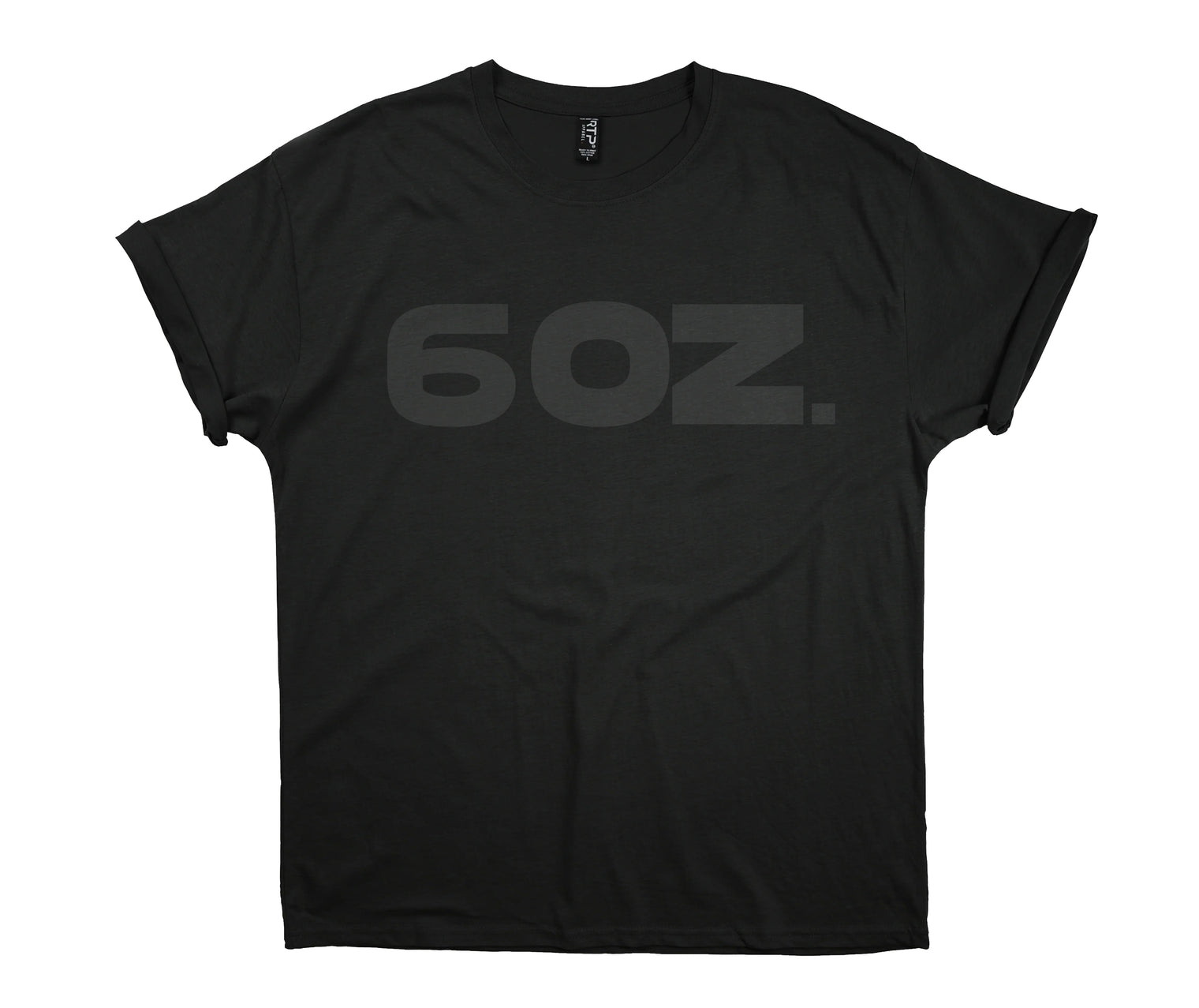 ( CUSTOM TEES ) PREMIUM ULTRA SOFT-Black COTTON TEE (6 oz.) HOUSE BRAND-DTG
