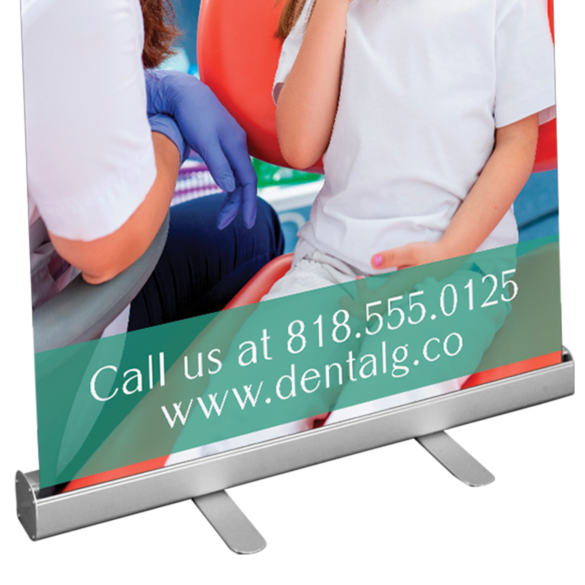 Single-Sided Retractable Banner Stands
