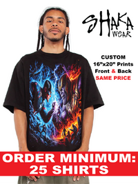 Custom Shaka Wear SHGD Unisex Garment-Dyed T-Shirt