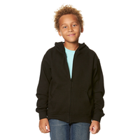 302 Youth Essential Zip-Up Hoodie Black