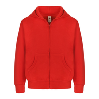 302 Youth Essential Zip-Up Hoodie Red