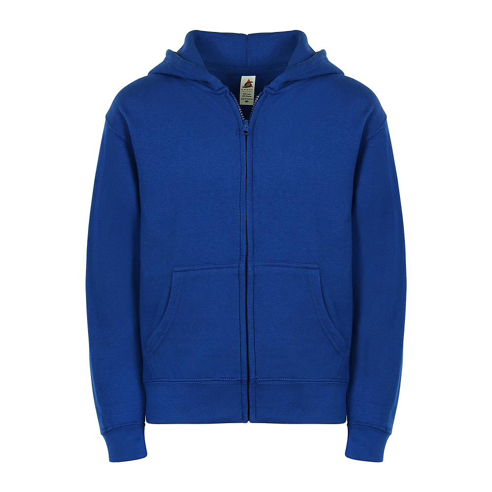 302 Youth Essential Zip-Up Hoodie Royal