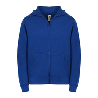 302 Youth Essential Zip-Up Hoodie Royal