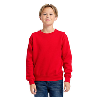 303 Youth Essential Crew Sweatshirt Red