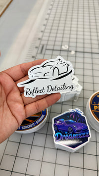HOT DIE CUT STICKER SPECIAL!! 3.5”