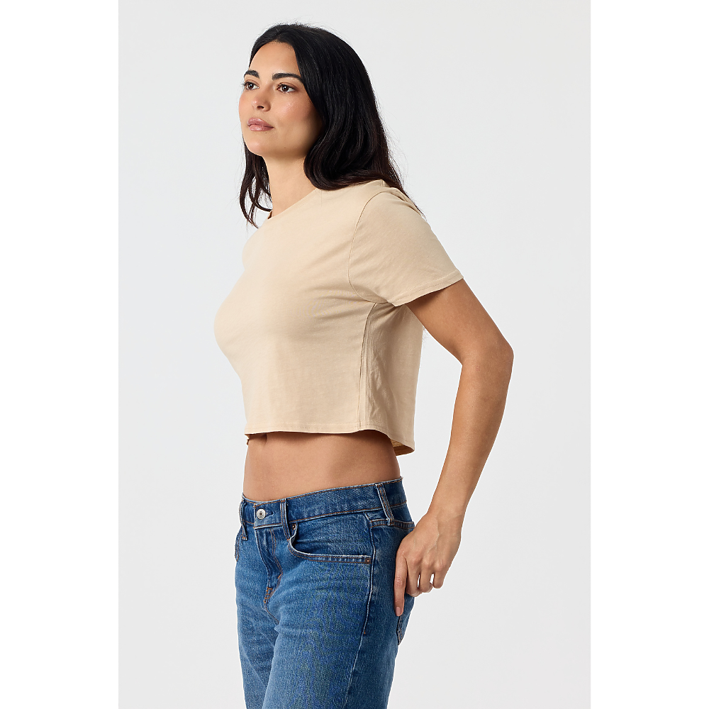 RELAXED FIT CROPPED TEE (4.3 oz) -DTF