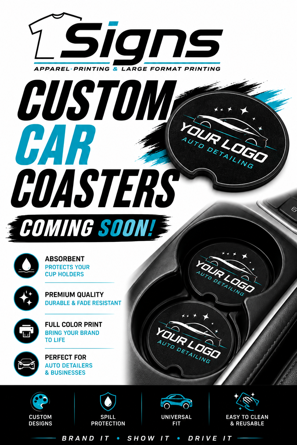 Custom Car coasters