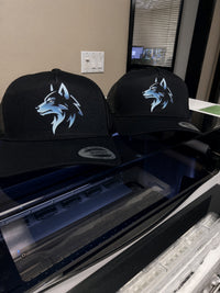 YP Classics® 5-Panel Retro Trucker Cap-DTF PRINTING