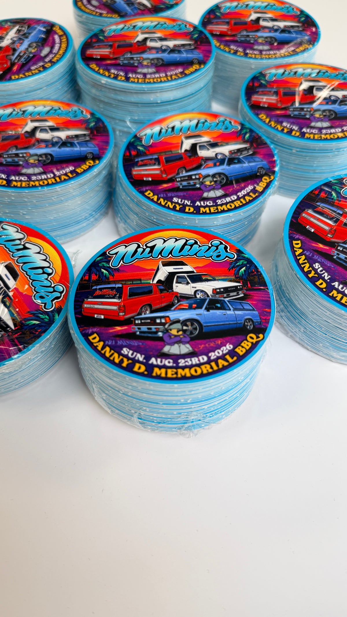 Custom Die-Cut Stickers in Anaheim