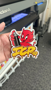 Die Cut Stickers 3”, 3.5” & 4”