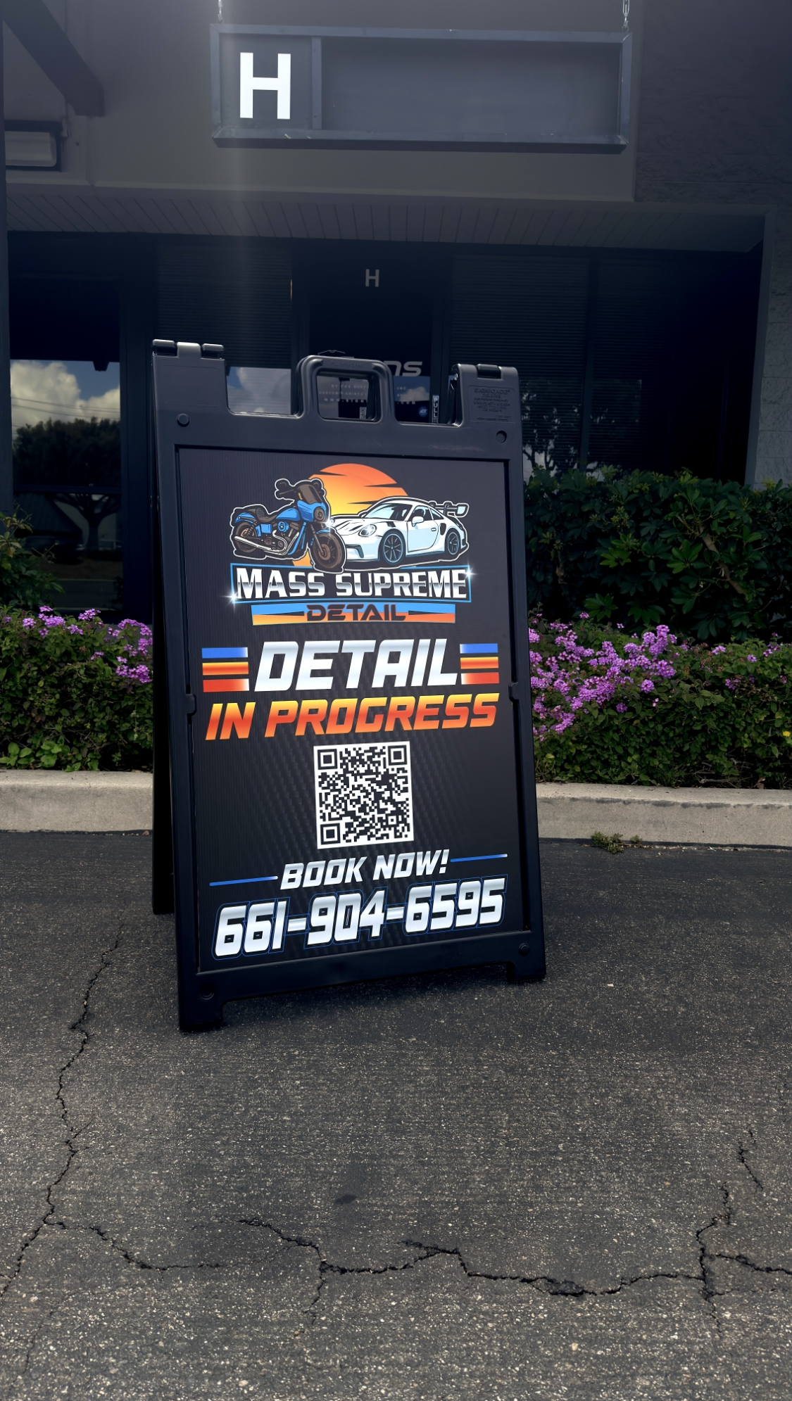 Premium Heavy Duty A-FRAME w/prints included