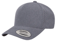 YP Classics® 5-panel snapback cap with perforation-DTF PRINTING