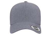 YP Classics® 5-panel snapback cap with perforation-DTF PRINTING