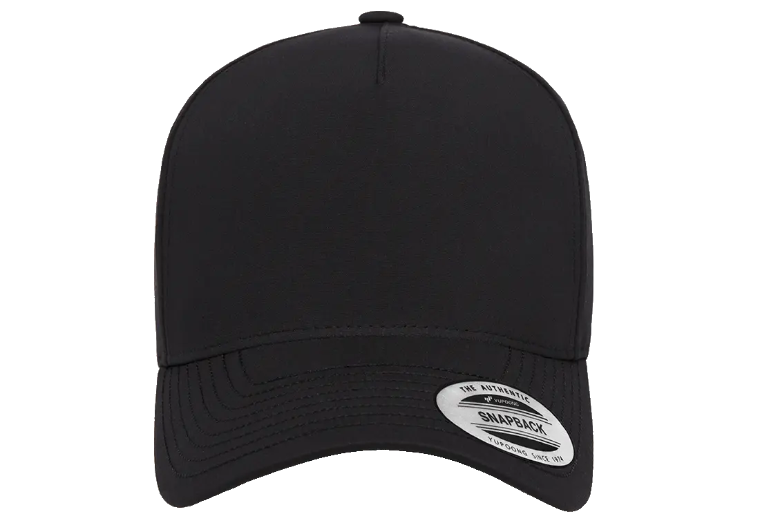 YP Classics® 5-panel snapback cap with perforation-DTF PRINTING