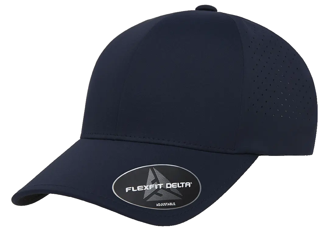 180 Flexfit Delta® snapback with perforation-DTF PRINTING