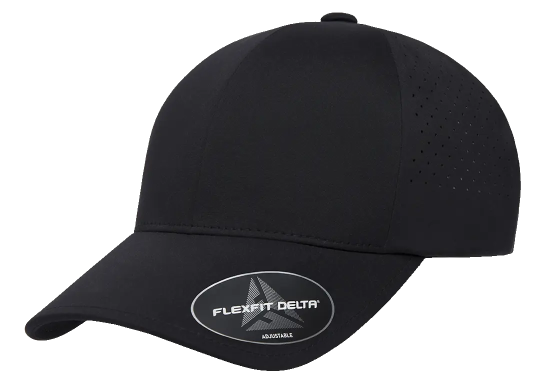 180 Flexfit Delta® snapback with perforation-DTF PRINTING