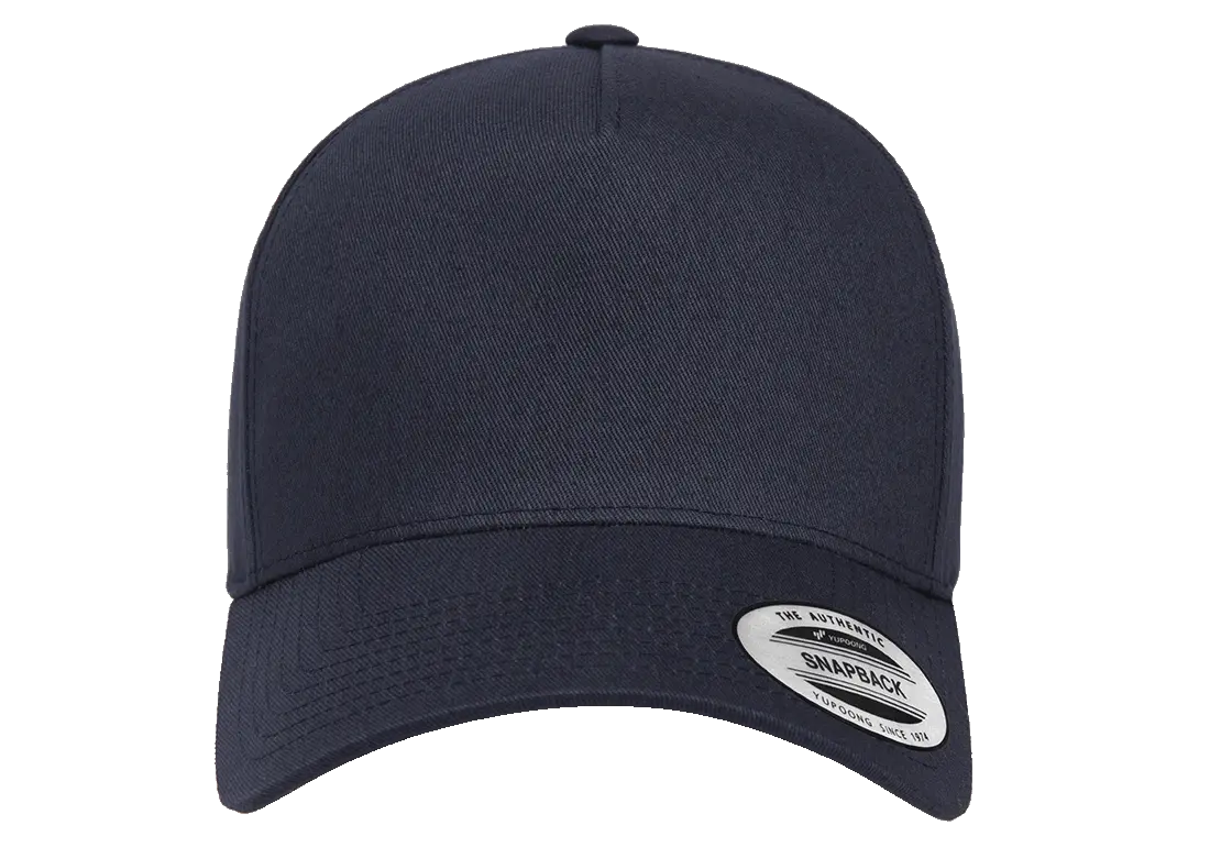 YP Classics® retro cotton blend 5-panel snapback cap-DTF PRINTING