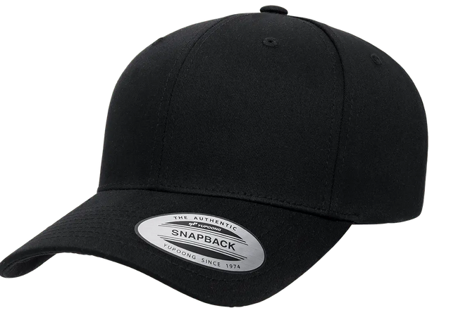 YP Classics® retro cotton twill snapback cap-DTF PRINTING