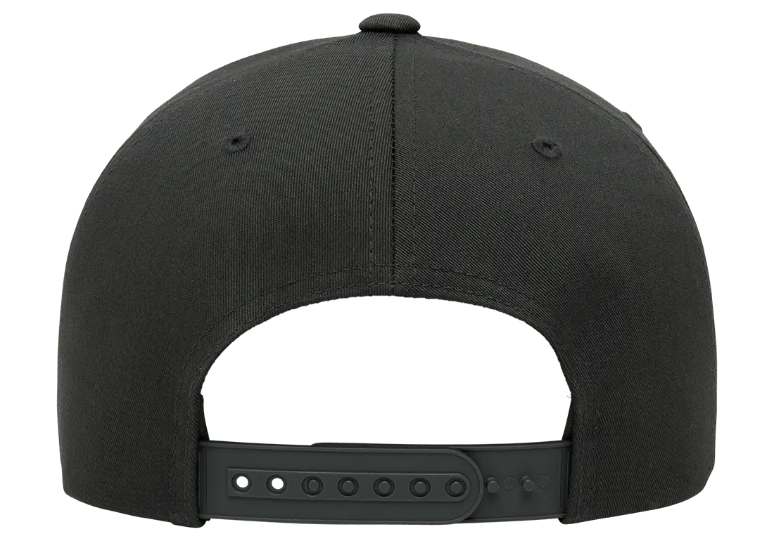 YP Classics® retro cotton twill snapback cap-DTF PRINTING