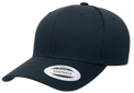 YP Classics® retro cotton twill snapback cap front