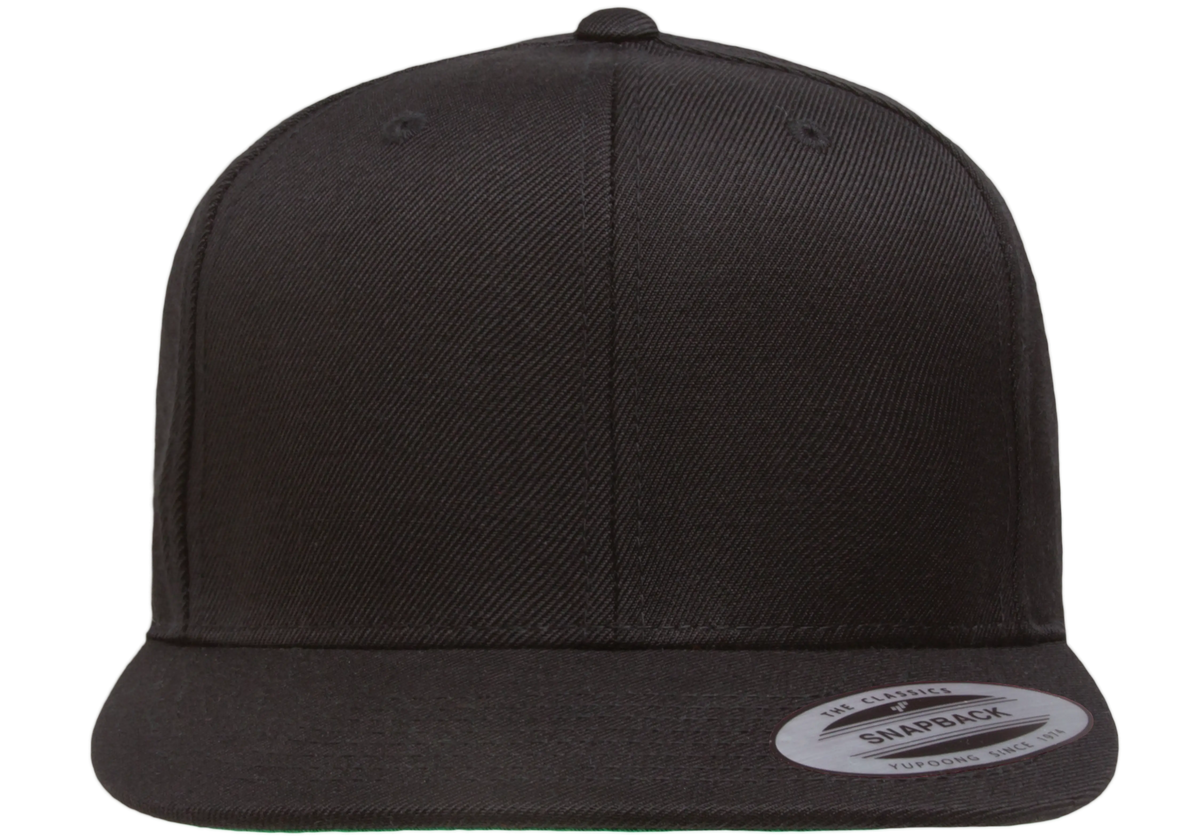 YP Classics® premium snapback cap-DTF PRINTING