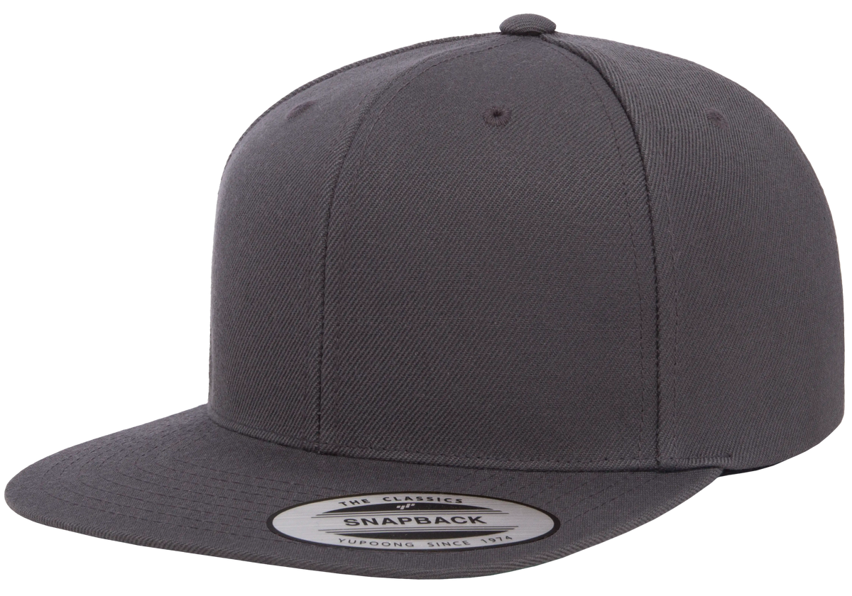 YP Classics® premium snapback cap-DTF PRINTING
