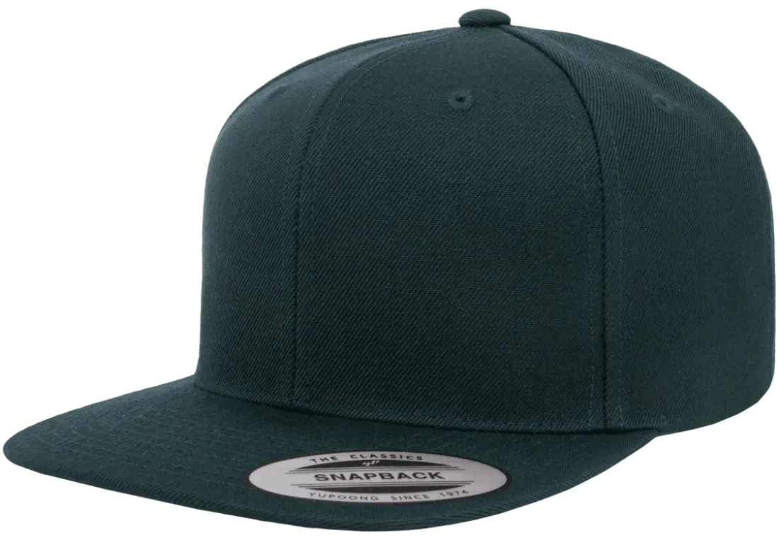 YP Classics® premium snapback cap front