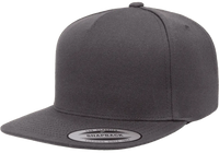 YP Classics® premium 5-panel snapback cap-DTF PRINTING