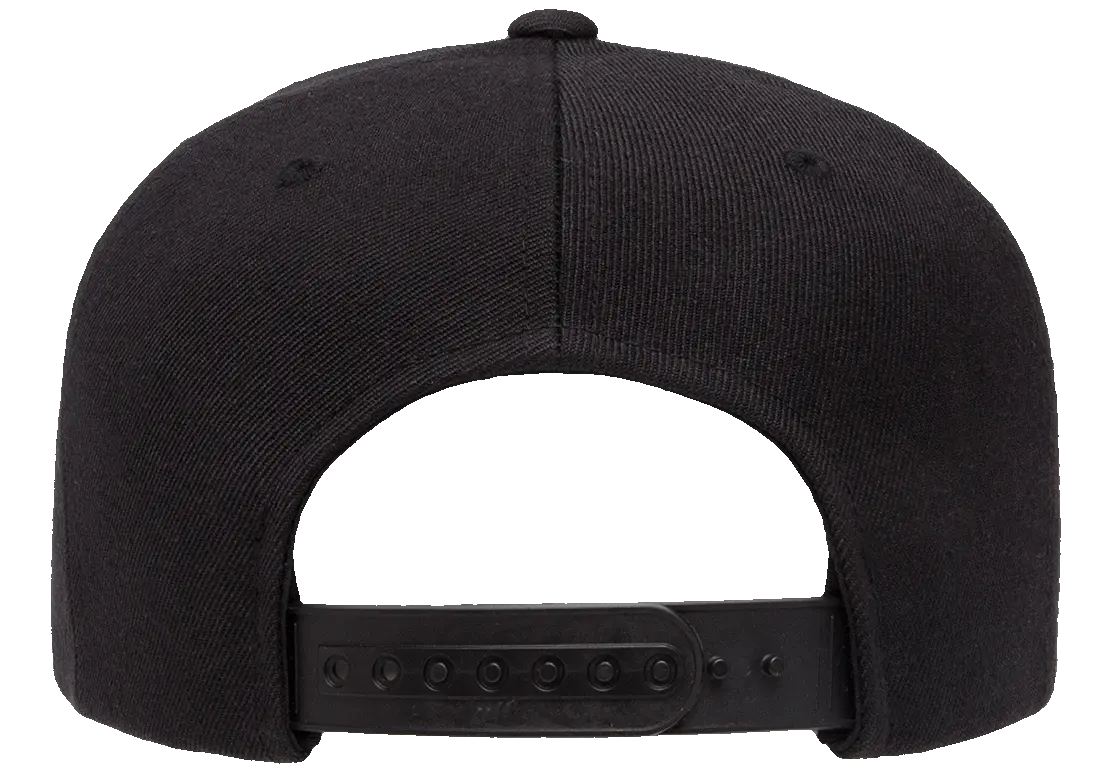 YP Classics® premium 5-panel snapback cap-DTF PRINTING