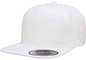 YP Classics® premium 5-panel snapback cap front