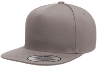 YP Classics® 5-panel cotton twill snapback cap front