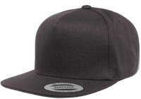 YP Classics® 5-panel cotton twill snapback cap-DTF PRINTING