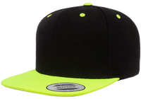 YP Classics® premium snapback cap - 2-tone-DTF PRINTING
