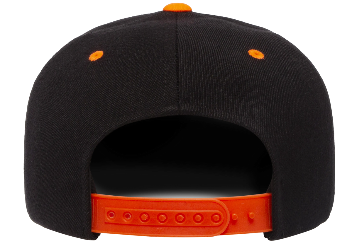 YP Classics® premium snapback cap - 2-tone-DTF PRINTING