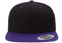YP Classics® premium snapback cap - 2-tone-DTF PRINTING