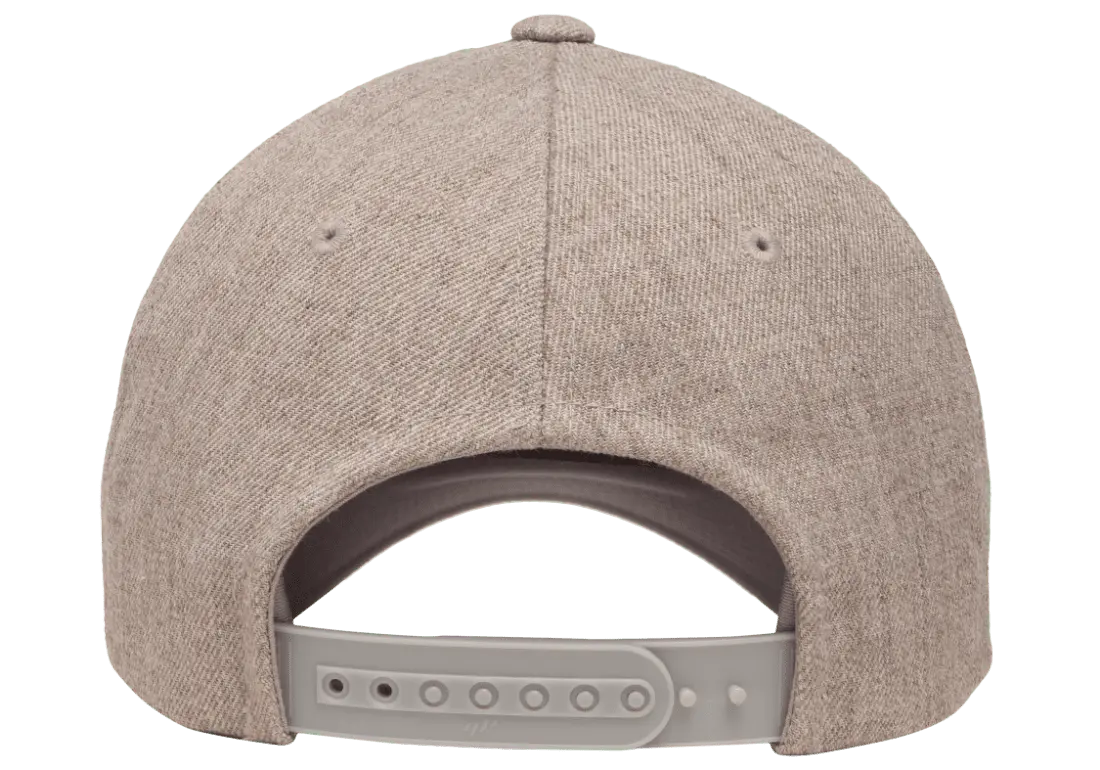 YP Classics® 5-panel premium curved visor snapback cap-DTF PRINTING