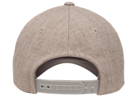 YP Classics® 5-panel premium curved visor snapback cap-DTF PRINTING