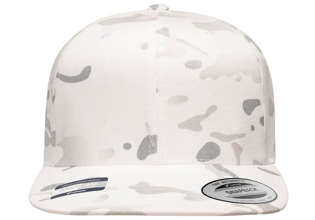YP Classics® Multicam® snapback  cap-DTF PRINTING