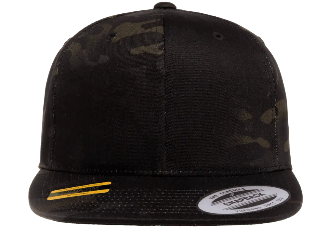 YP Classics® Multicam® snapback  cap-DTF PRINTING