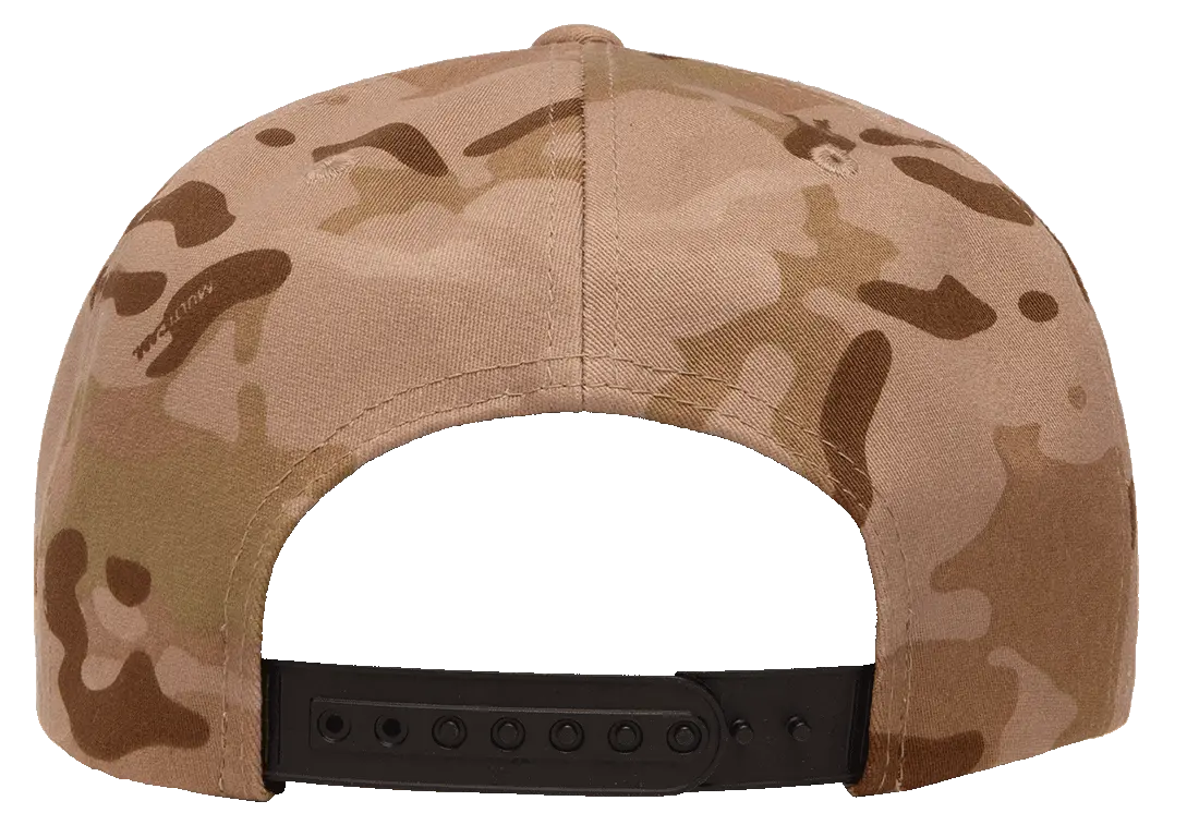 YP Classics® Multicam® snapback  cap-DTF PRINTING