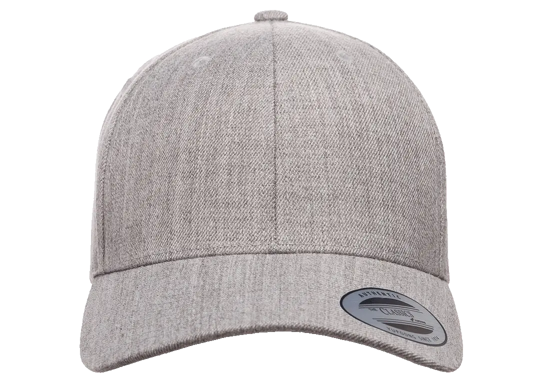 YP Classics® premium curved visor snapback cap-DTF PRINTING