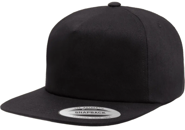 YP Classics® lightly structured 5- panel snapback cap front