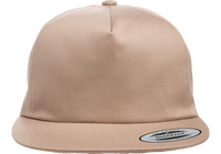 YP Classics® lightly structured 5- panel snapback cap-DTF PRINTING