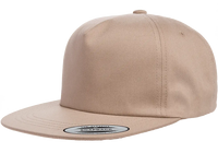 YP Classics® lightly structured 5- panel snapback cap-DTF PRINTING