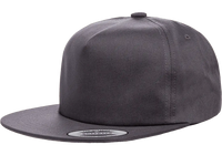 YP Classics® lightly structured 5- panel snapback cap-DTF PRINTING