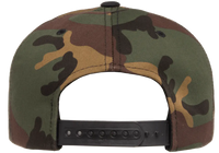 YP Classics® premium snapback camo cap - 2-tone-DTF PRINTING