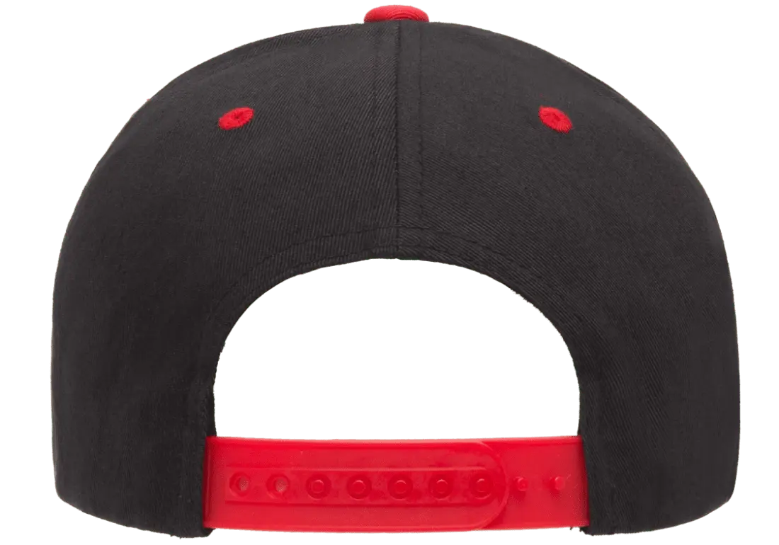 YP Classics® 5-panel cotton twill snapback cap - 2-tone-DTF PRINTING