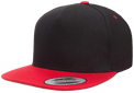 YP Classics® 5-panel cotton twill snapback cap - 2-tone front